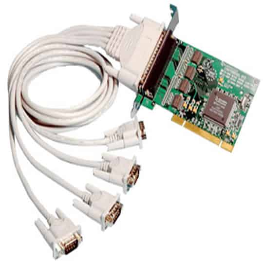 Brainboxes Universal PCI 4 port RS232 (4x9 way) (UC-268)